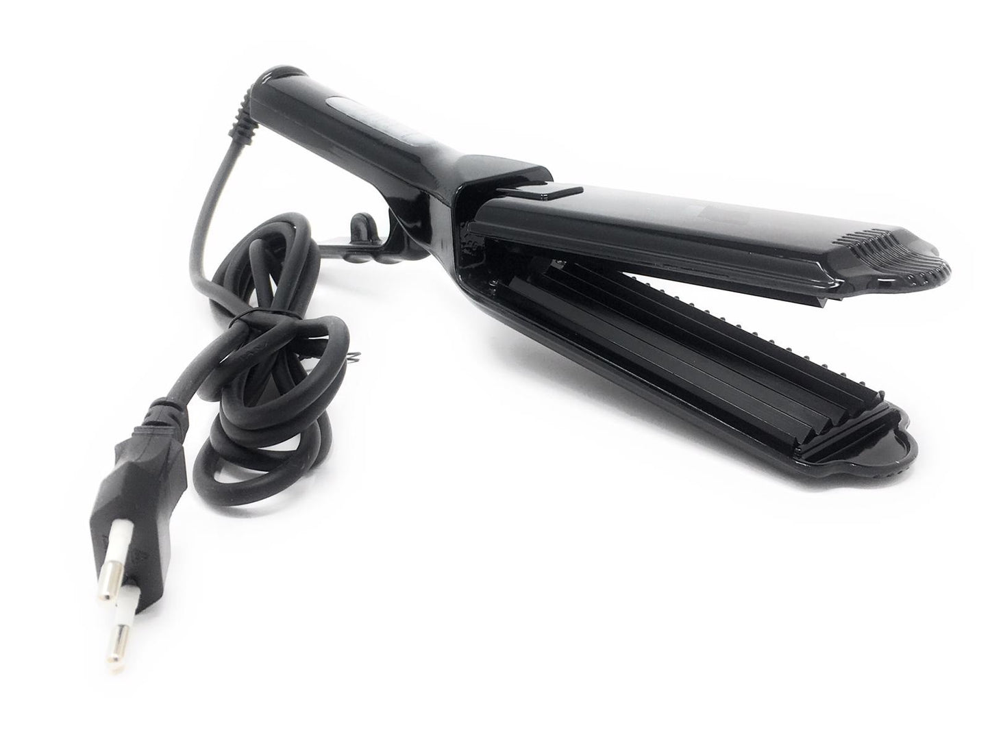 Piastra Professionale Per Capelli Effetto Frisé Da 45W In Tormalina 220°C