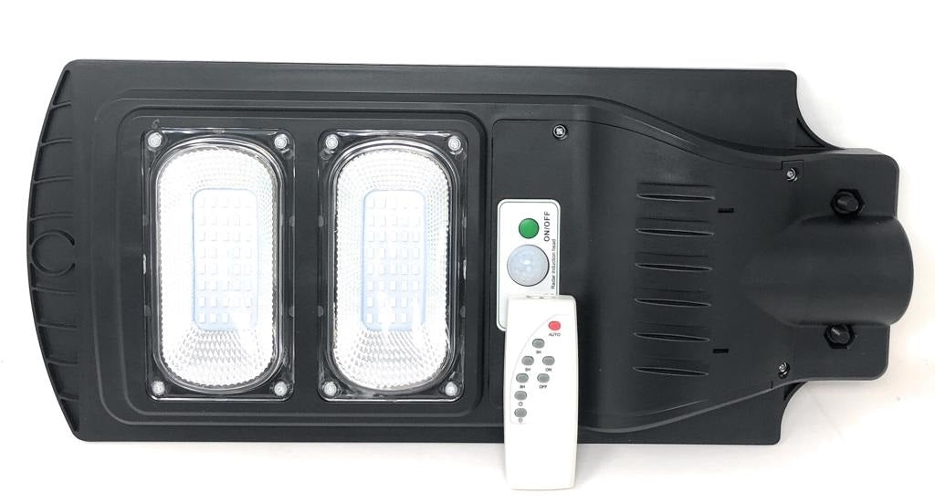 Lampione Stradale A Led Da 60W Energia Solare Con Pannello E Telecomando