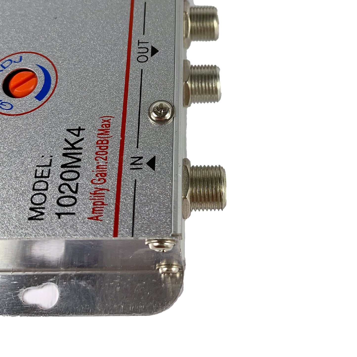 Amplificatore di Segnale Terrestre con 4 Uscite per TV Analogica e Digitale