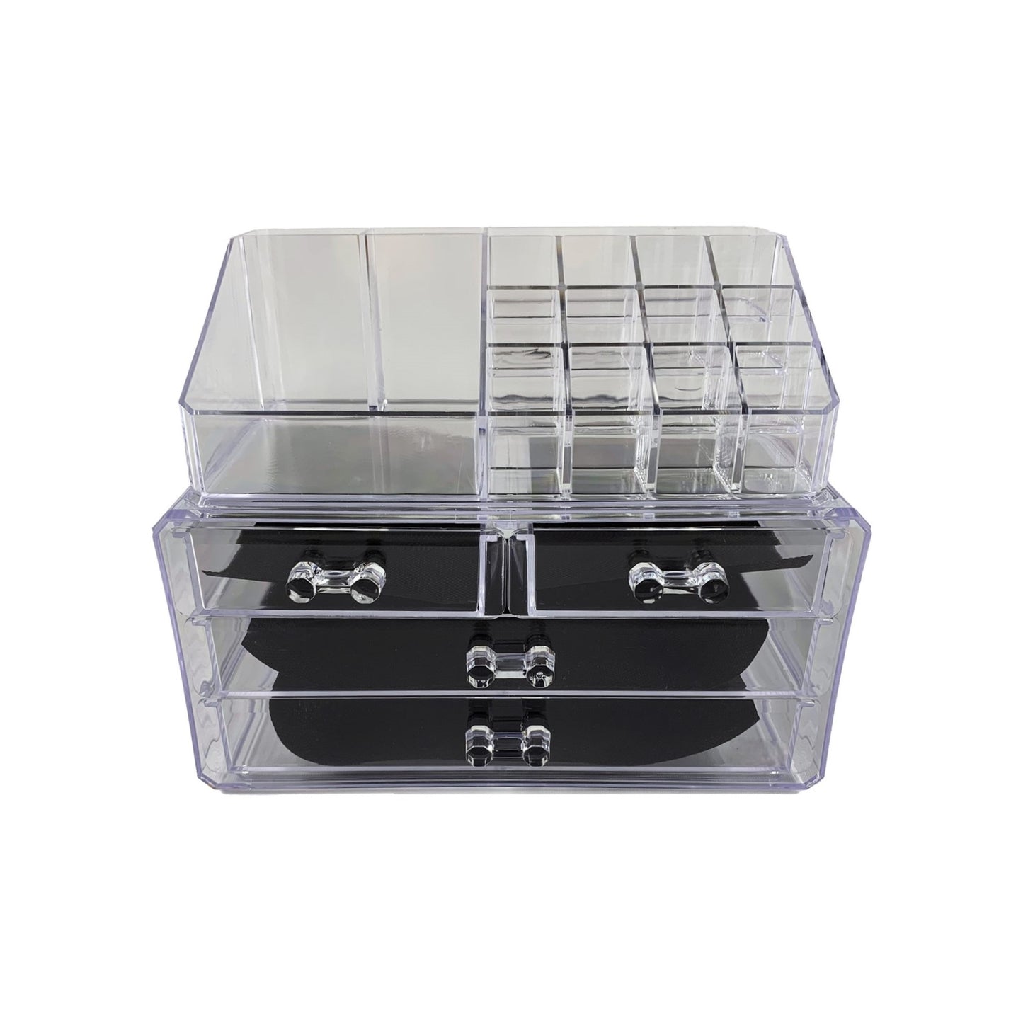 Organizzatore per Cosmetici e Accessori con 15 Scomparti e Cassetti Inclusi