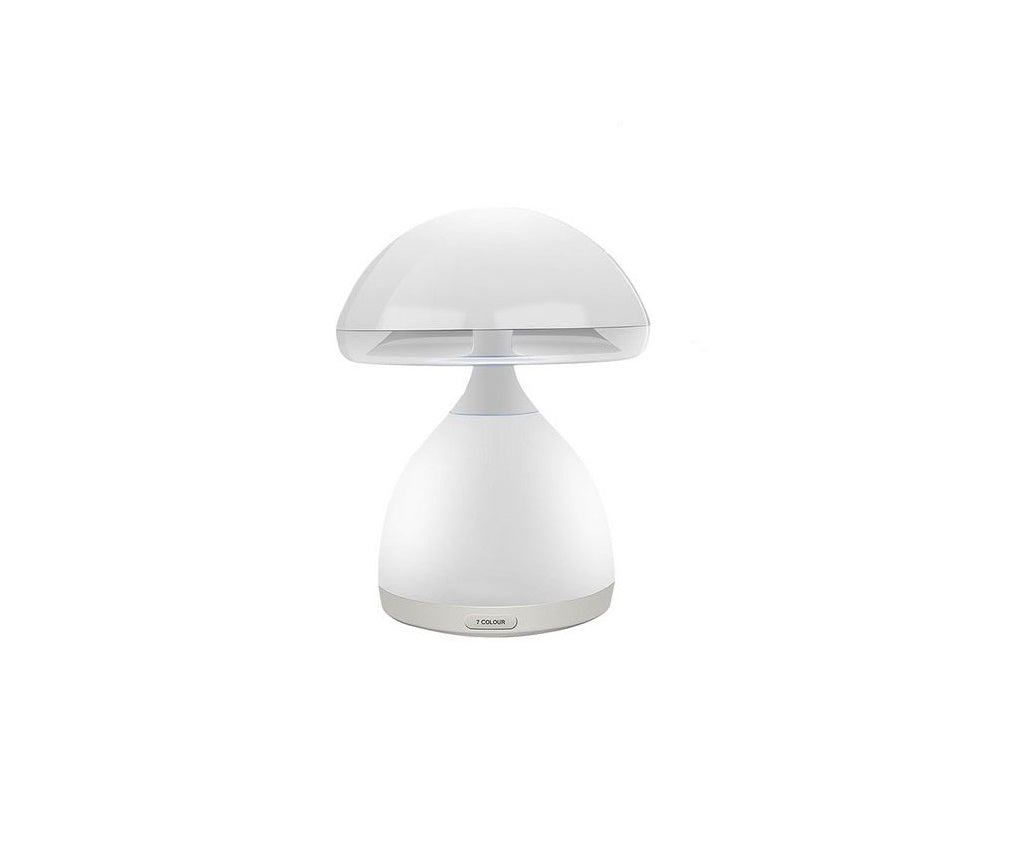 Lampada Touch Notturna Da Tavolo A Forma Di Fungo Con Led 7 Colori E Timer