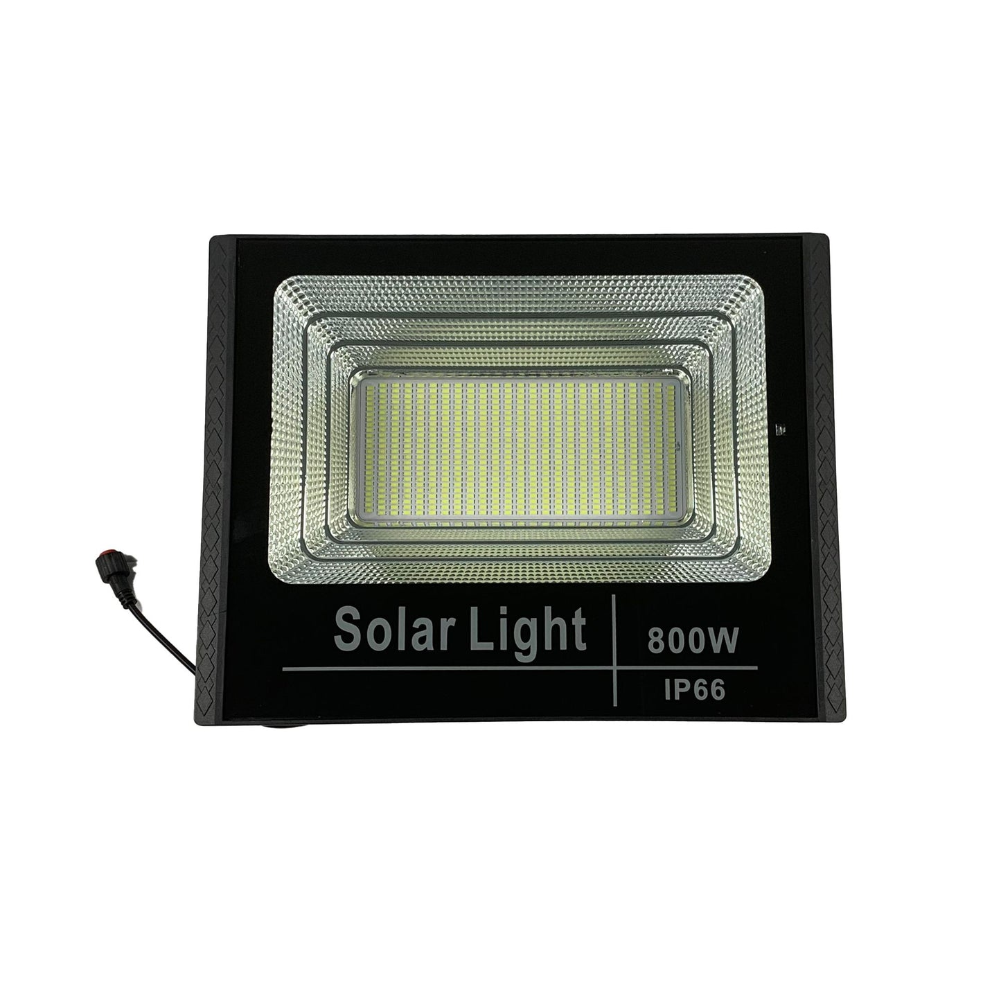 Faro 800W a Led con Pannello solare e Controllo da Remoto, Ideale da Esterni