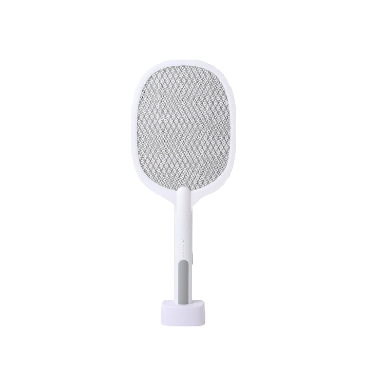Racchetta Elettrica Compatta Ricaricabile 2 In 1 Acchiappa Insetti Con Luce LED