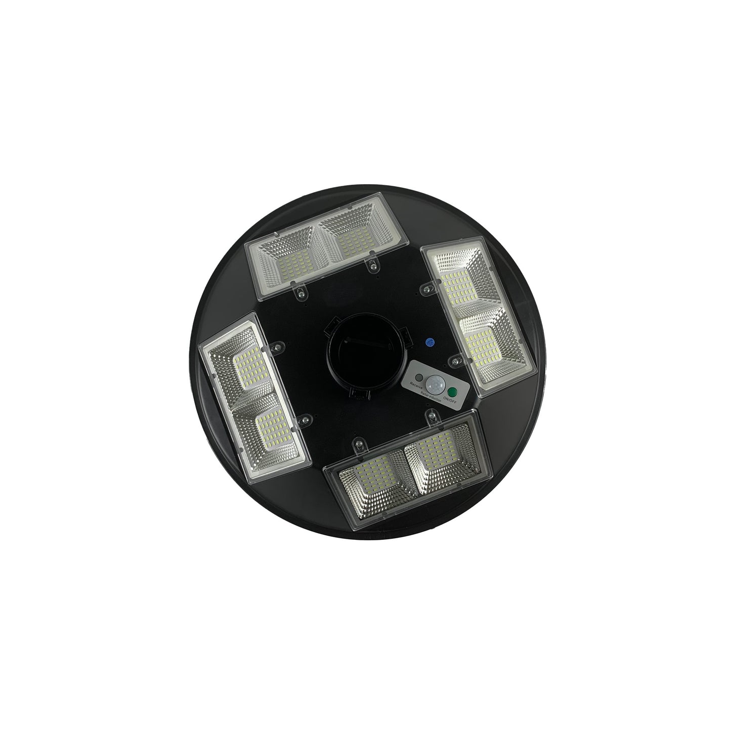 Lampione da 200W a Luce Fredda con Pannello Solare Integrato, Ideale in Giardino