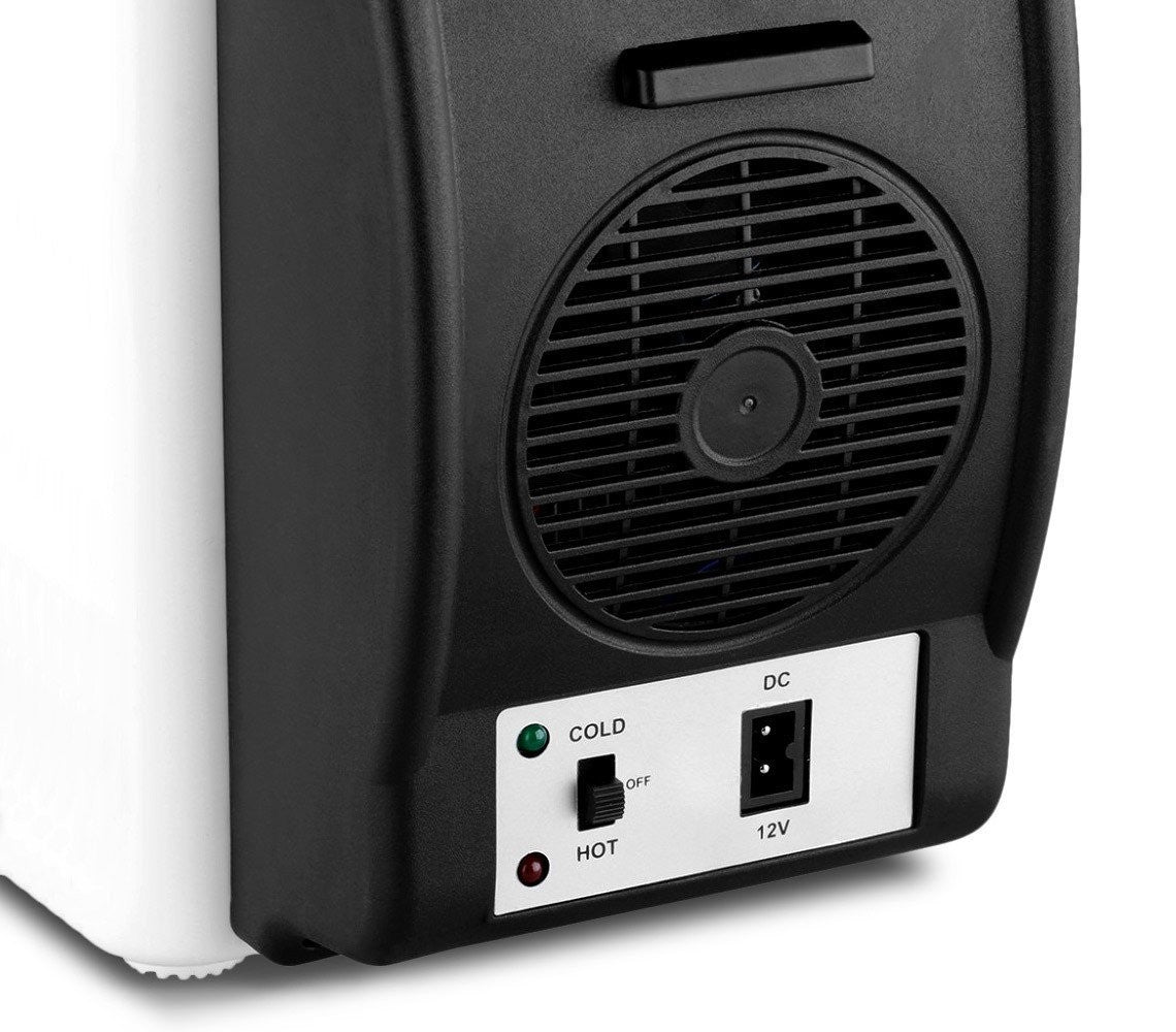 Mini Frigo Portatile Da Viaggio Per Auto Camper 7,5 L Caldo E Freddo + Cavo 12V