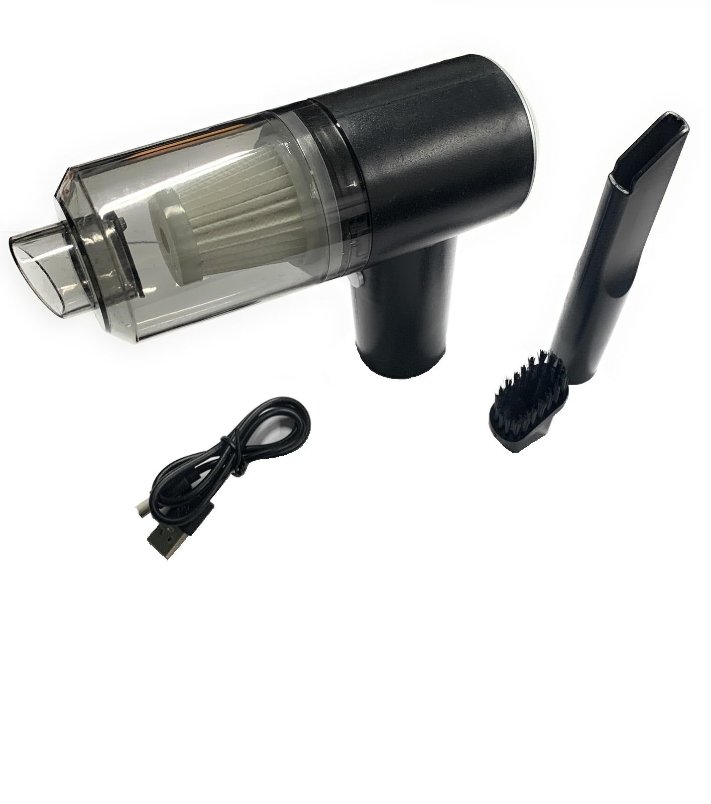 Mini Aspiratore Portatile Ricaricabile Senza Fili 2 In 1 Per Auto E Casa