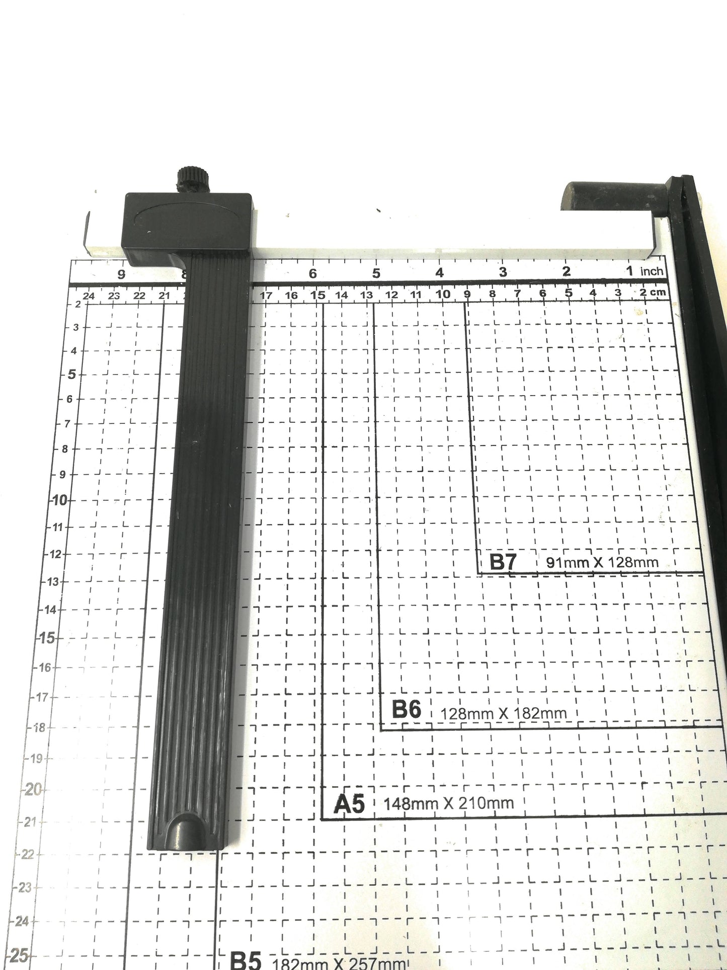 Taglierina A Leva Per Fogli A4 A5 B5 B6 B7 Taglia Carta Con Barra Centimetrata