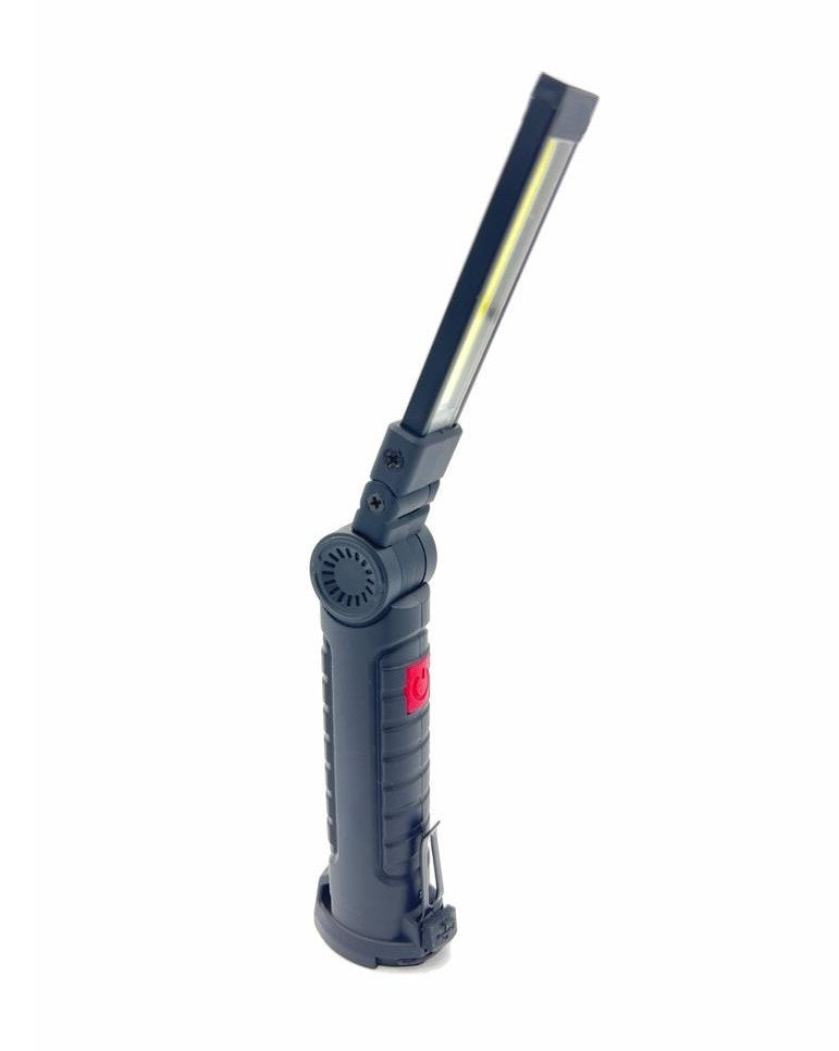 Mini Torcia Led Elettrica Ricaricabile USB Ideale Per Lavori Con Base Magnetica