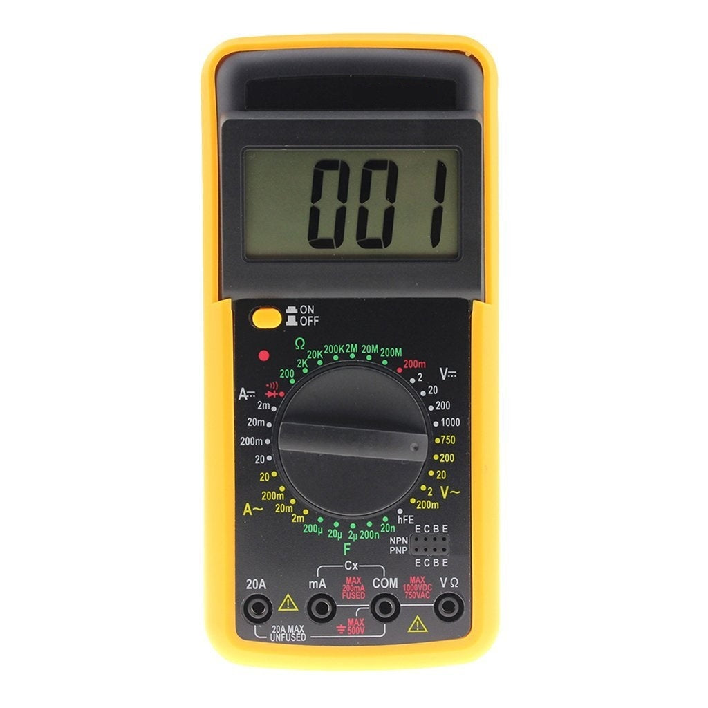 Tester Multimetro Digitale Professione Con Cavi Puntali Protester Multimeter