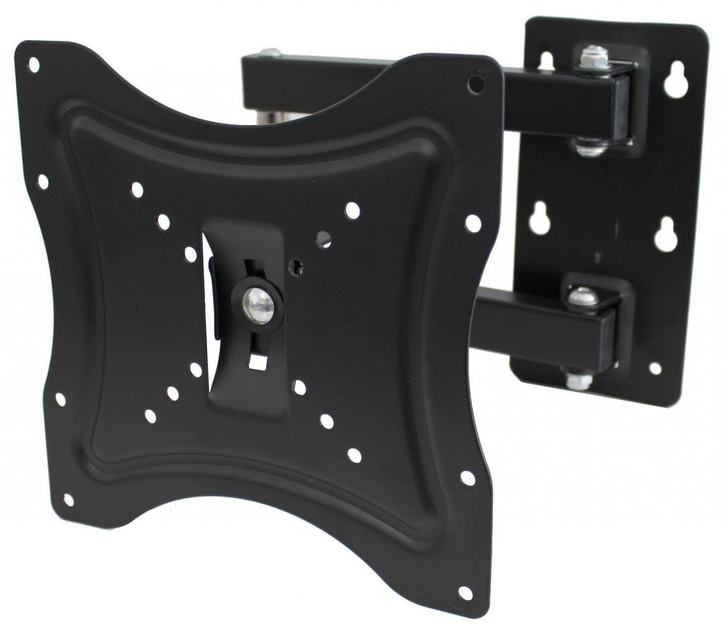 Staffa Braccio Tv Supporto A Muro Monitor Lcd Led Da 14' A 32' 36' 38' 40' 42'