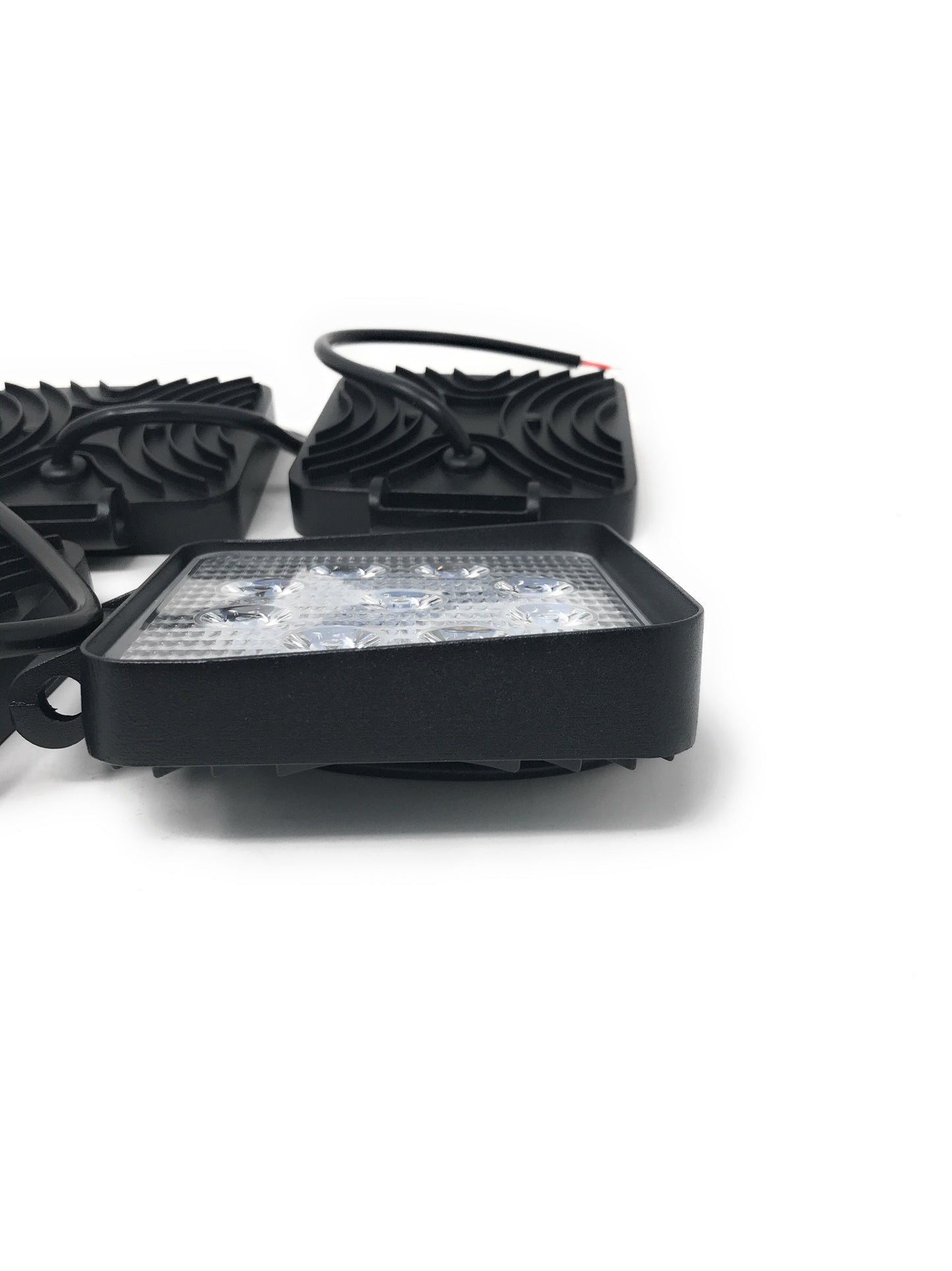 Faro 27W Quadrato Faretto Led Da Lavoro 9 Led Da 3W Di Profondità Auto Barca