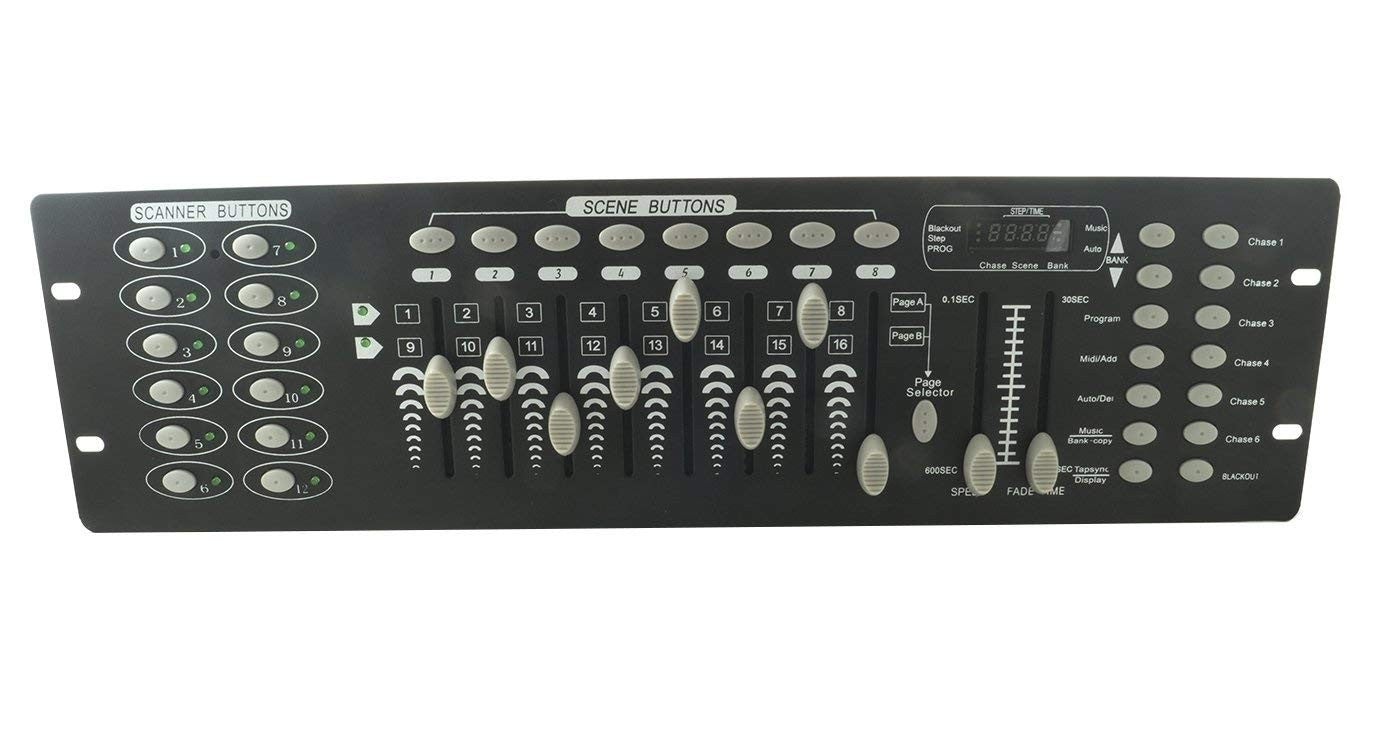 Controllo Delle Luci Effetti Disco Controller DMX Per Mixer Dj Con 192 Canali