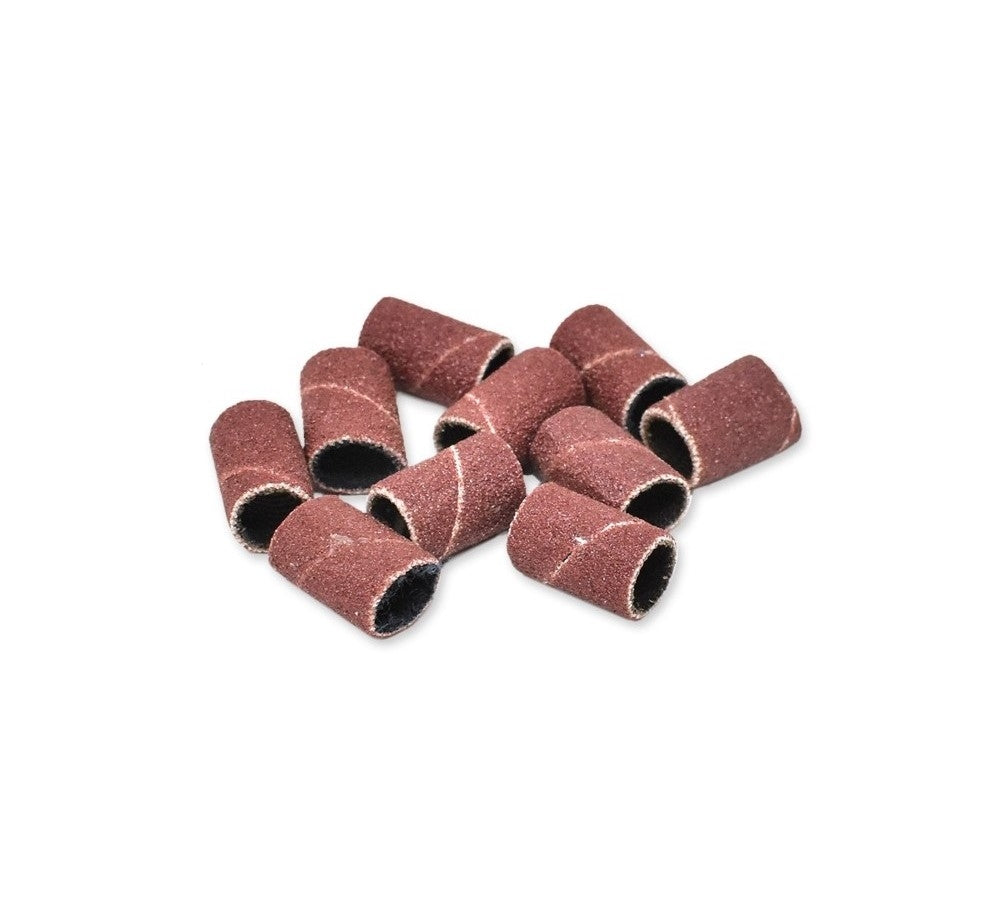 100 Cilindri Abrasivi Universali Per Fresa Manicure Ricostruzione Unghie Nail Art