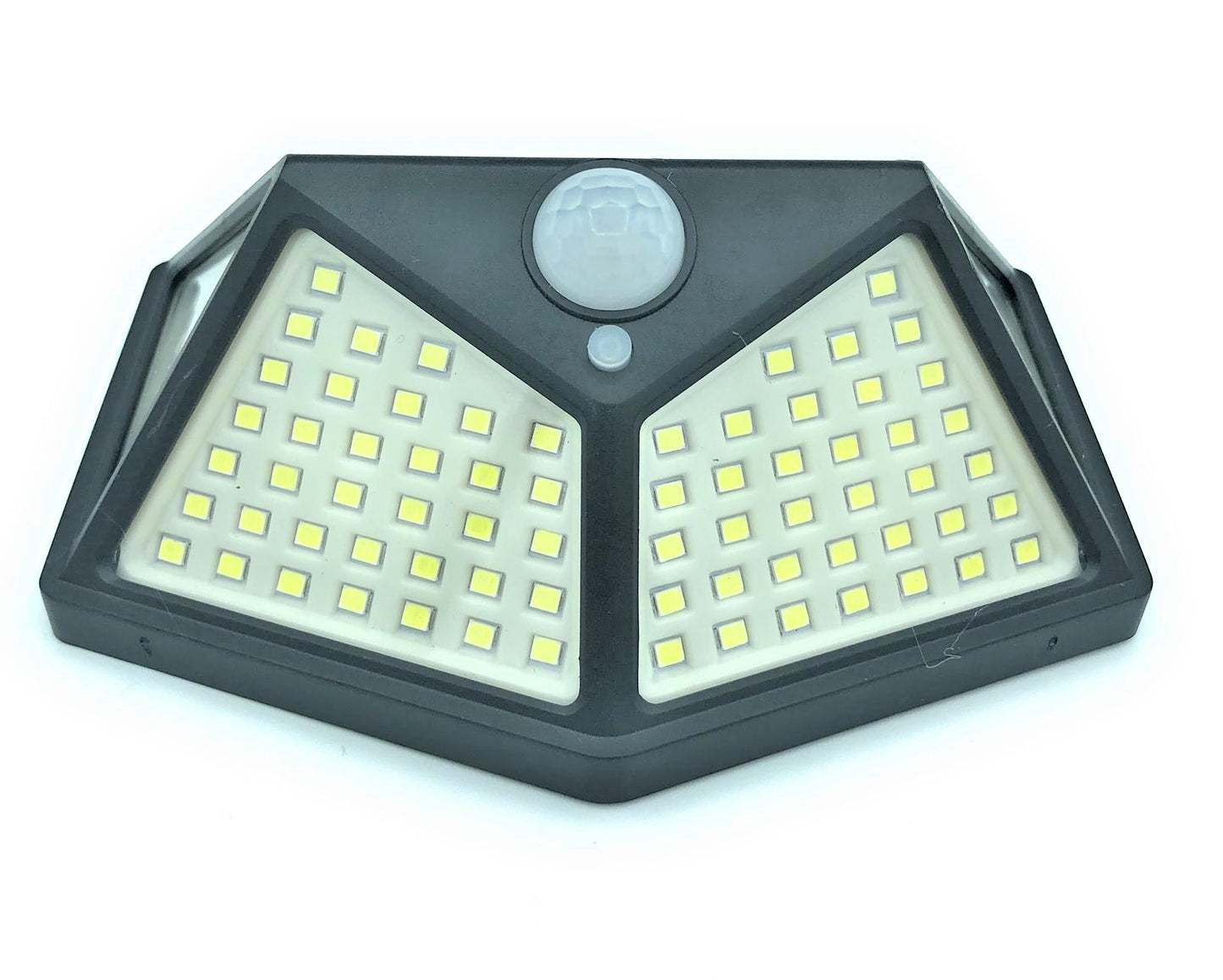 Faretto Esterno Crepuscolare Ad Energia Solare 100 Led Con Sensore Di Movimento