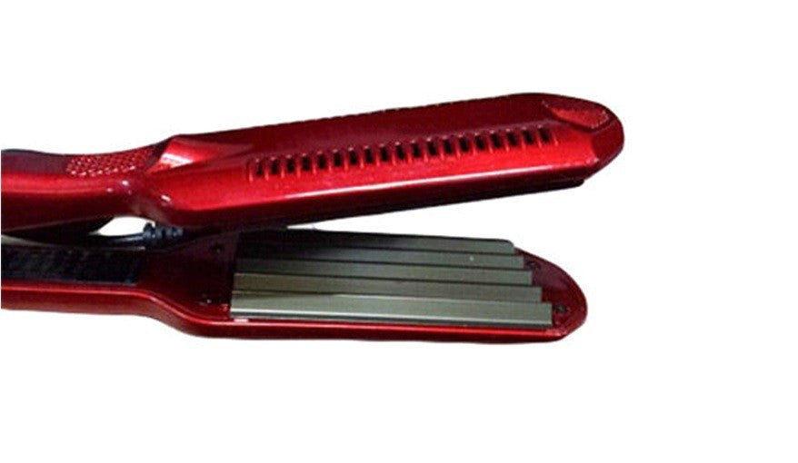 Piastra Professionale Per Capelli Effetto Frisé Da 45W In Tormalina 220°C