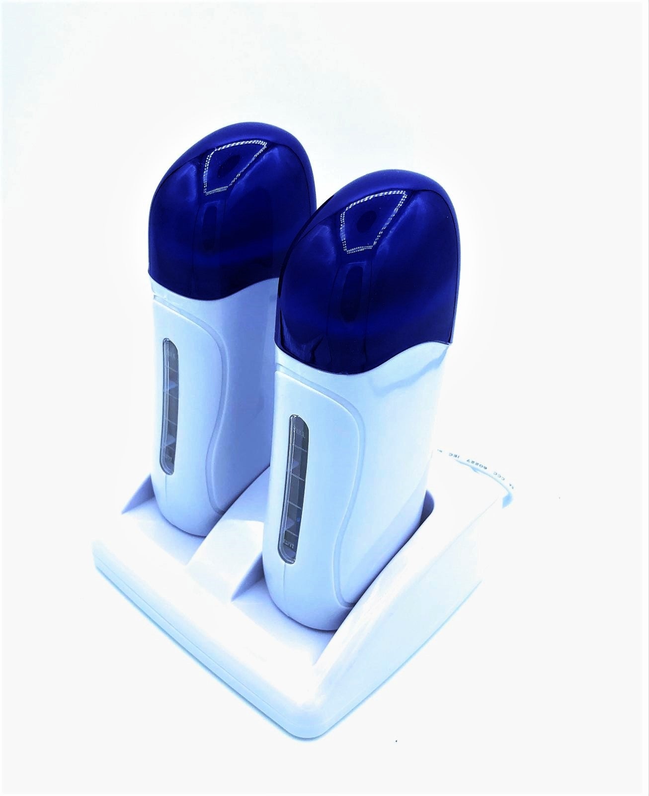 Coppia Di Manipoli Professionali A Rullo Scaldacera Per Stick Ceretta Da 40W