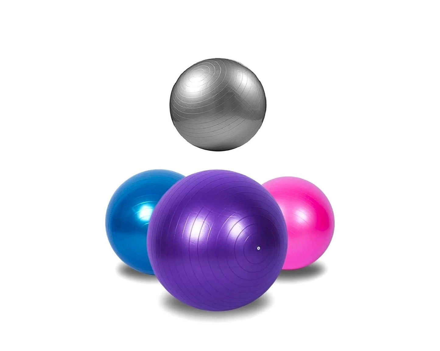 Palla Da Ginnastica Da 55 Cm Gonfiabile E Antiscivolo Per Yoga Fitness Pilates