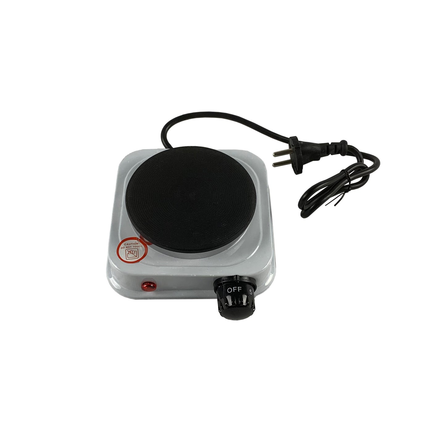 Mini Fornello Elettrico Portatile 500w con Piastra in Ghisa Ideale per Campeggi