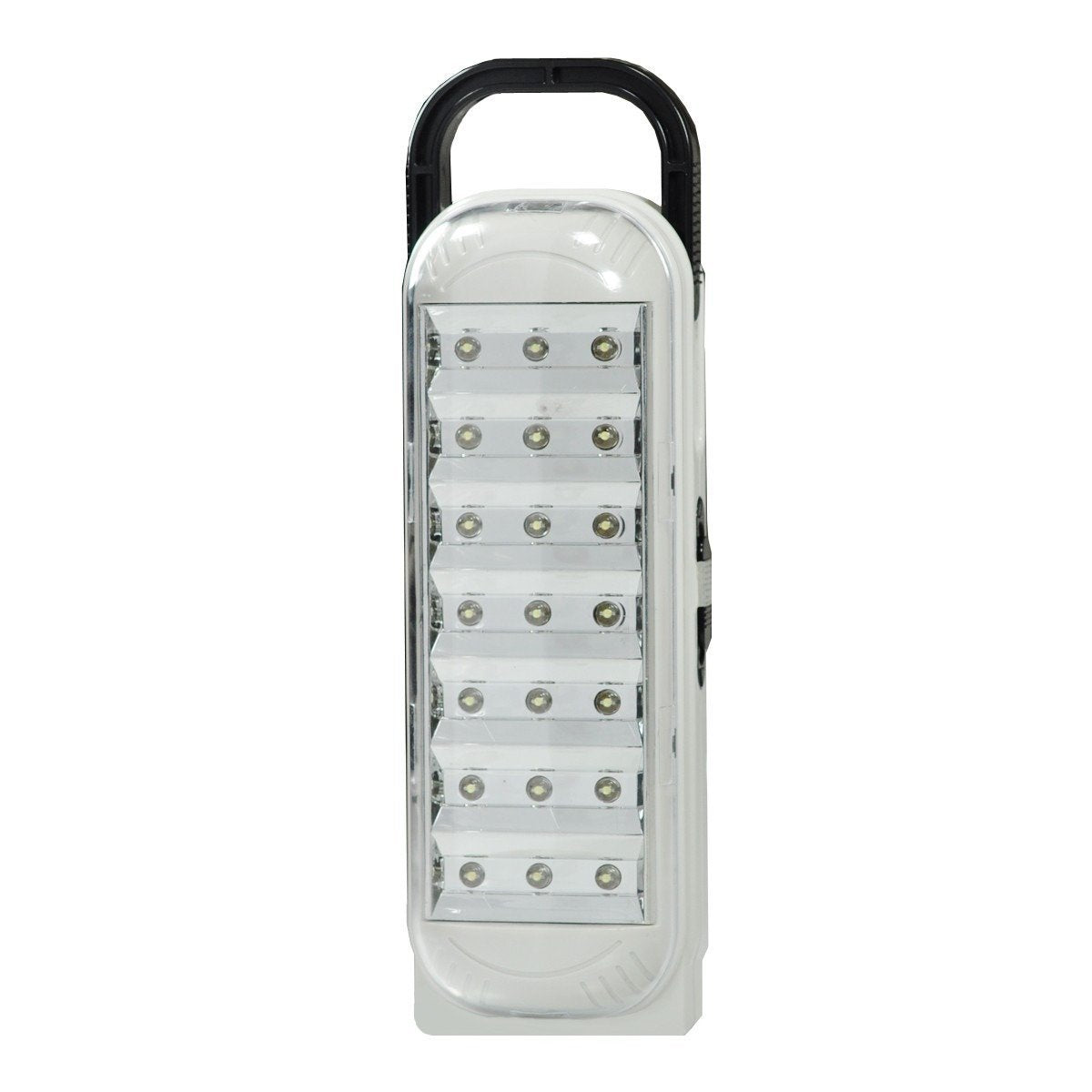 Luce Di Emergenza Torcia Portatile Lampada Ricaricabile Bianca 21 Led Con Cavo