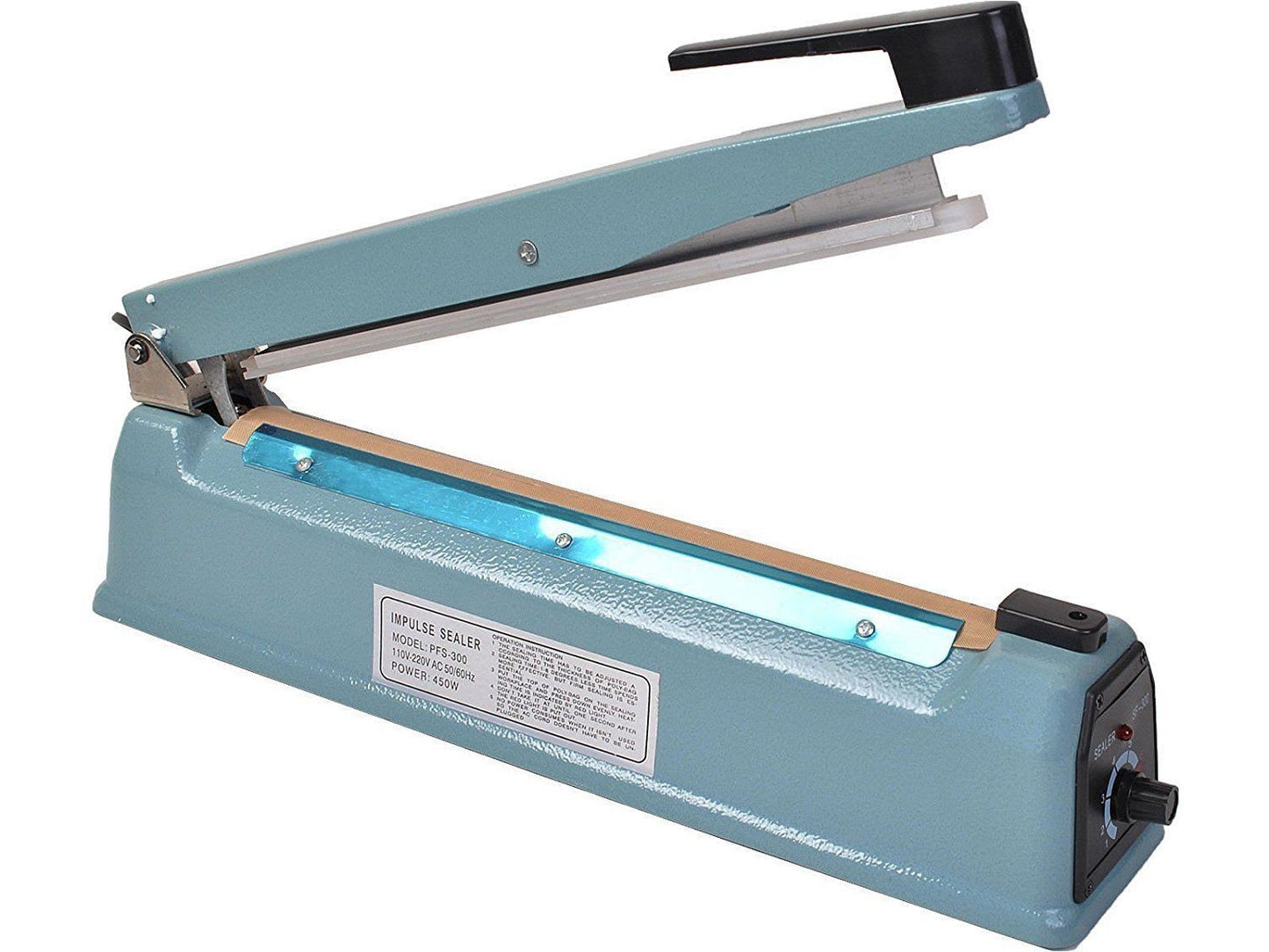 Macchina Sigillante A Caldo Sigilla Buste Sacchetti 300 Mm Sigillatrice Plastica