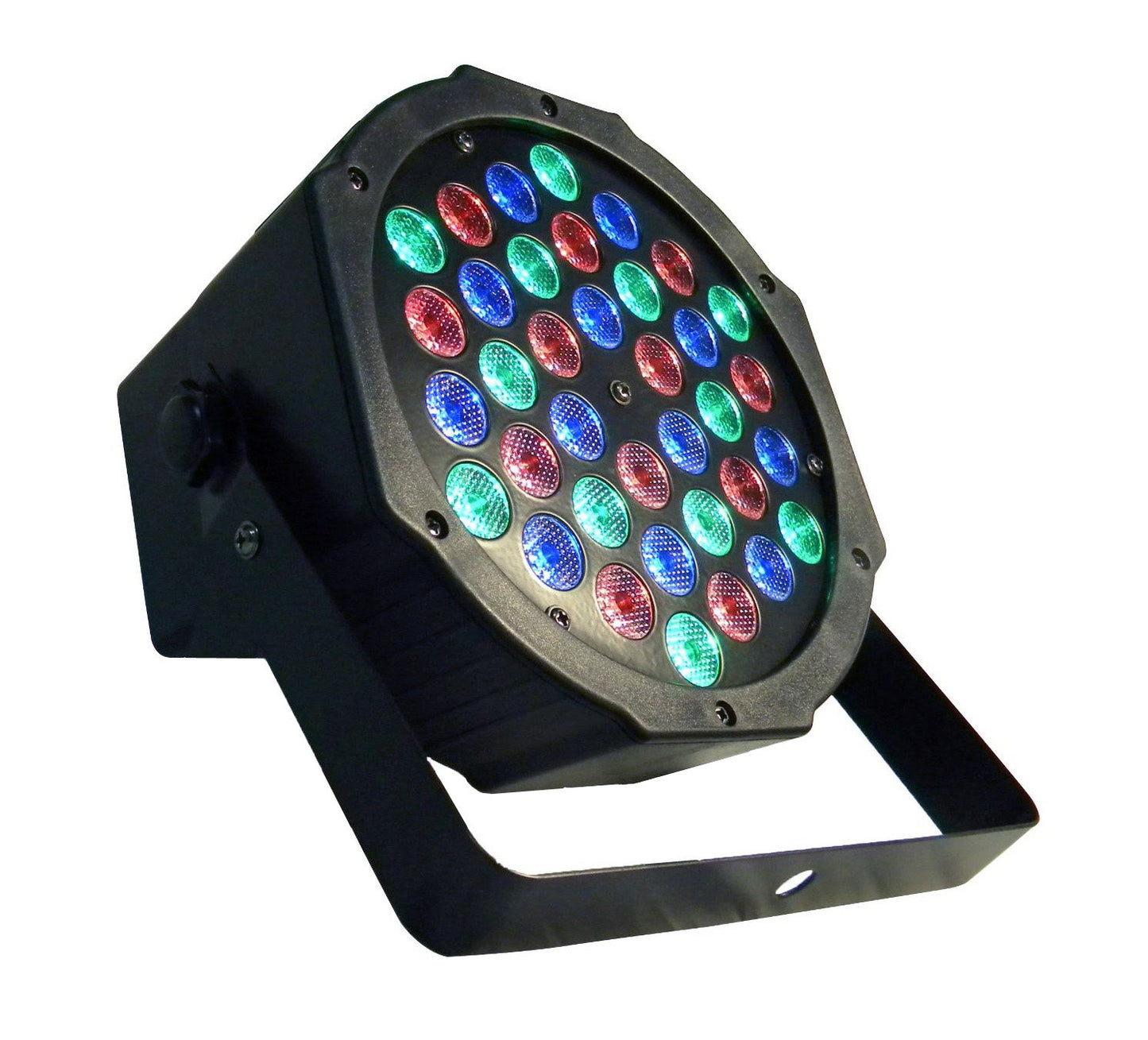 Faro Rgb 36W Con 36 Led Di Vari Colori X Discoteca Sensore Sonoro Luce Colorata