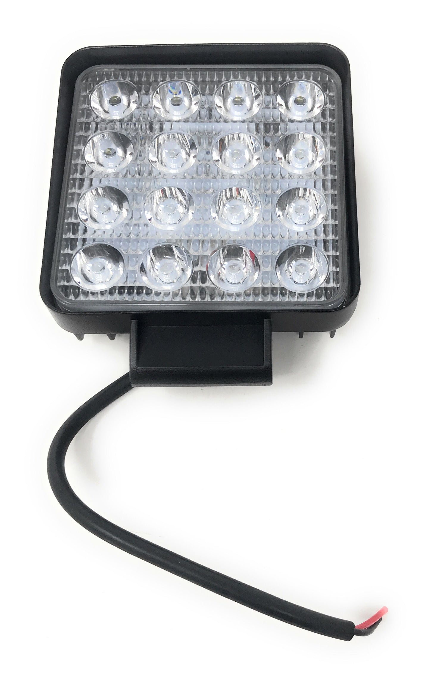 Faro 48W Quadrato Faretto Led Da Lavoro 16 Led Da 3W Di Profondità Auto Barca