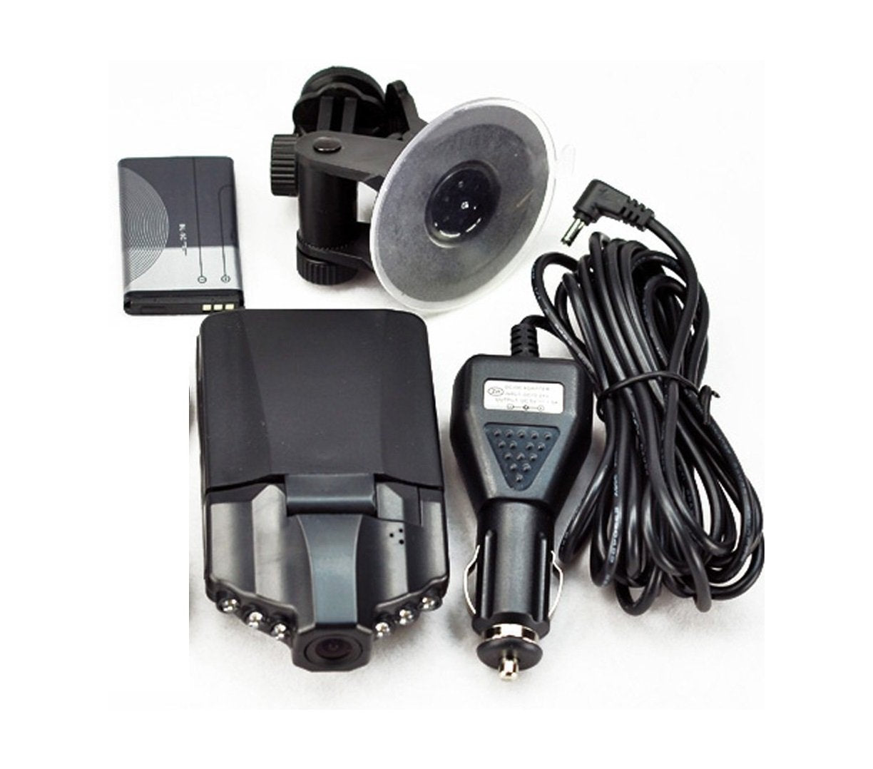 Dvr Auto Hd Telecamera Scatola Nera 2.5" lcd Visione Notturna Cctv Registratore-
