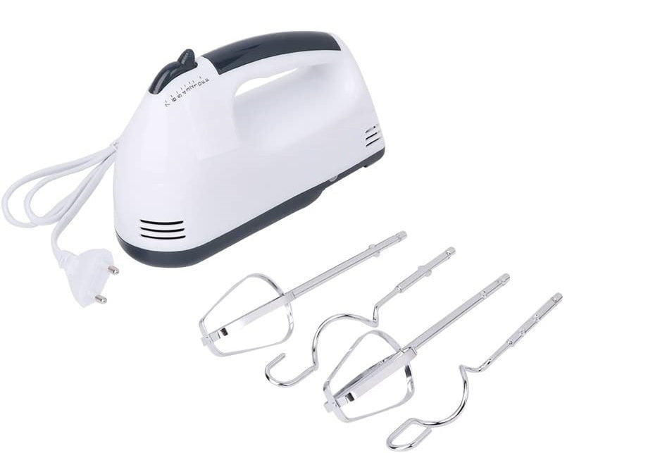 Sbattitore Impastatore Frullatore Elettrico Mixer Con Doppia Frusta a 7 Velocità