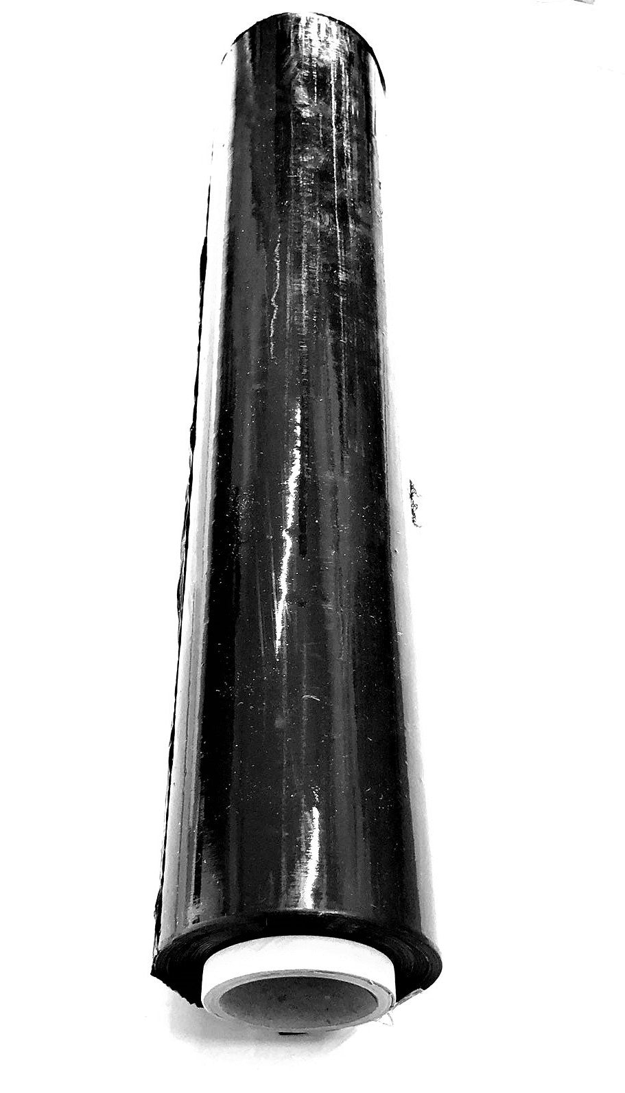 Pellicola Estensibile Manuale 1 Rotolo Film Nero Da 1,8 Kg Altezza 50 Cm
