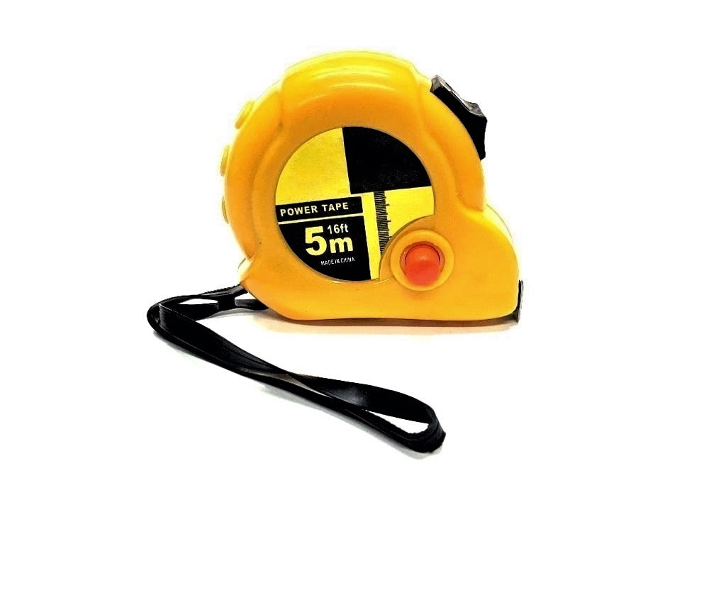 Flessometro Robusto Professionale Da 5 Metri Con Clip In Metallo Autobloccante