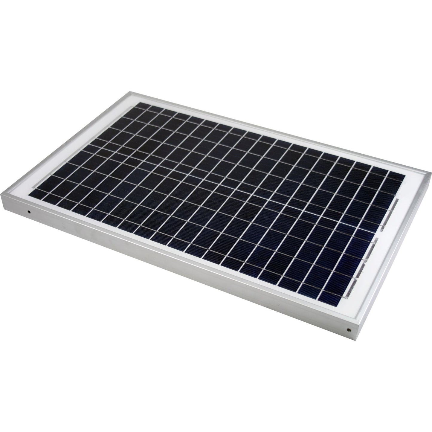 Pannello Solare Fotovoltaico Monocristallino Da 20W 21V Con Pinze A Morsa