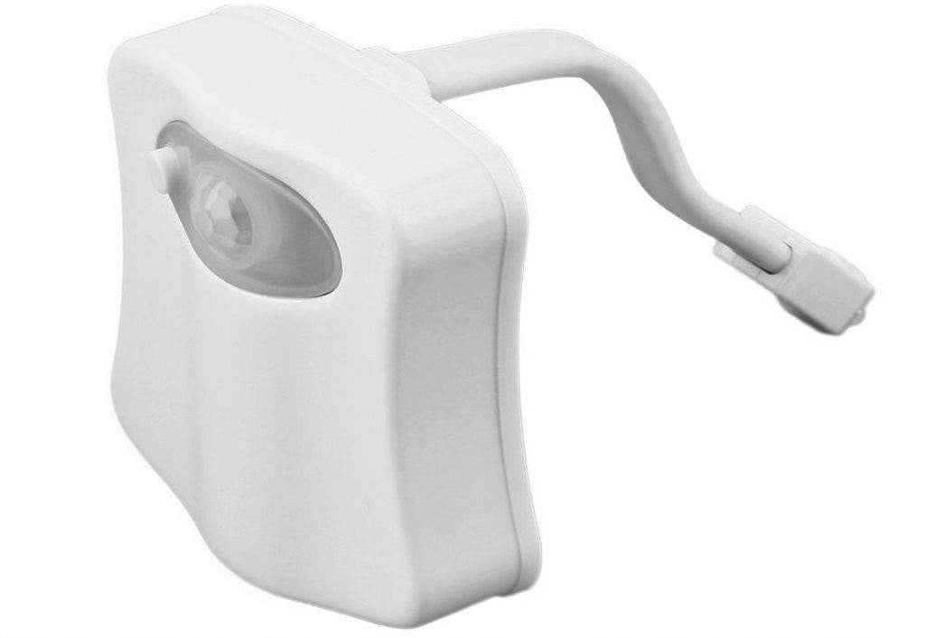 Luce Led Per Water WC 8 Colori Illuminazione RGB Bagno Con Sensore Crepuscolare
