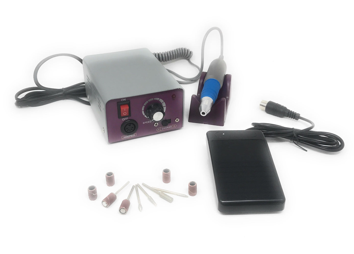 Fresa Professionale Con Pedale Per Manicure Pedicure Ricostruzione Unghie Nail