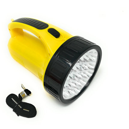 Lampada Portatile Ricaricabile 19 LED a Accensione Manuale Luce Bianca