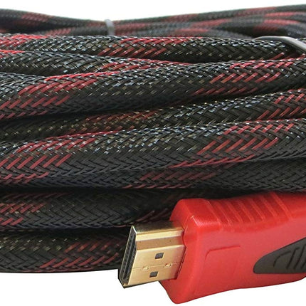 Cavo HDMI intrecciato per console da gioco e per monitor con connettori pronti