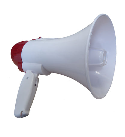 Megafono Altoparlante Professionale Sirena Musica Registratore Portata 200 M