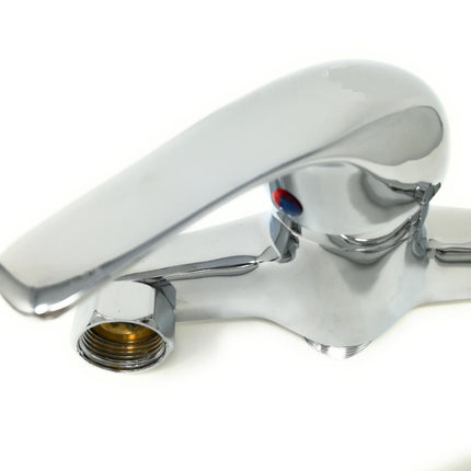 Rubinetto miscelatore monocomando per lavabo o cucina con bocca orientabile