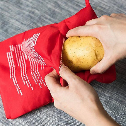 Sacchetto per il microonde per cucinare le patate a vapore