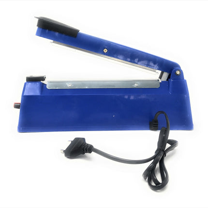 Macchina sigillante a caldo per buste 200mm in plastica con regolatore e kit di ricambio