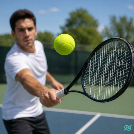 Kit Tennis con 3 Palline per Allenamento, Partite, Adulti e Ragazzi