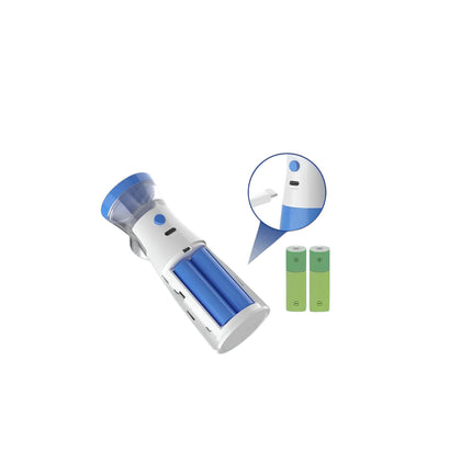 Aerosol portatile nebulizzatore mesh USB o pile con maschere adulti e bambini