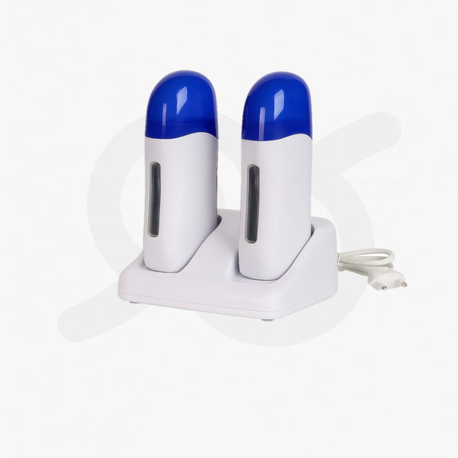 Coppia Di Manipoli Professionali A Rullo Scaldacera Per Stick Ceretta Da 40W