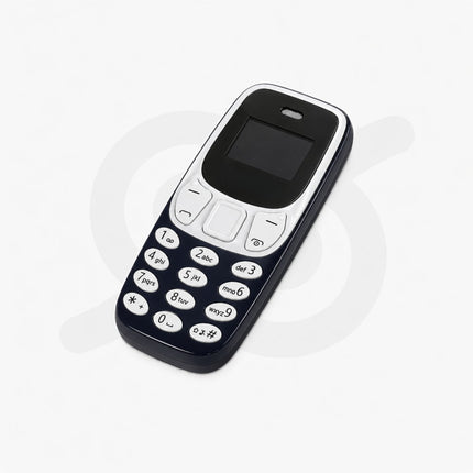 Mini Telefono Bluetooth Dual Sim Tascabile Con MicroSD Chiamate Gsm Sms Mp3