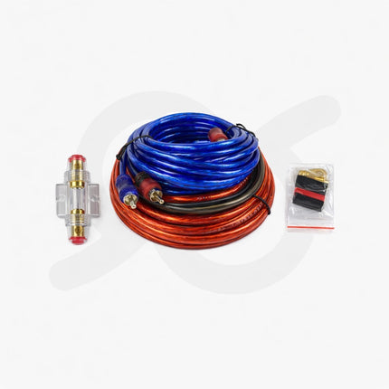 Kit Completo Di Cavi RCA Audio Per Installazione Amplificatore Auto Subwoofer