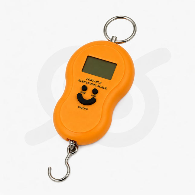 Bilancia Portatile Elettronica Professionale Con Gancio Pesca 40 Kg Per Valigia