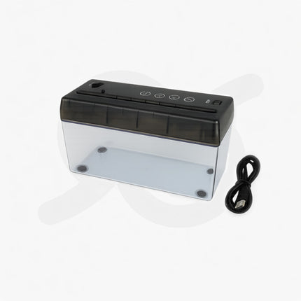 Distruggi Documenti Elettrico Trita Carta A4 A Strisce Con Presa USB O Batterie