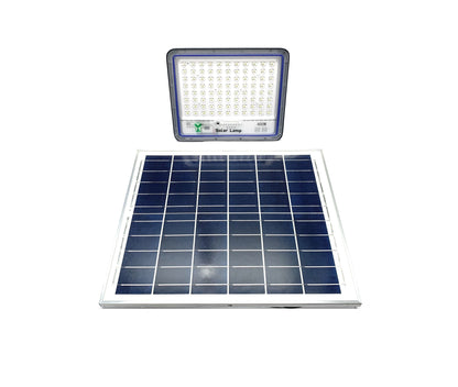Faro Led 400W Con Pannello Solare Da Esterno Con Controllo Remoto E Telecomando