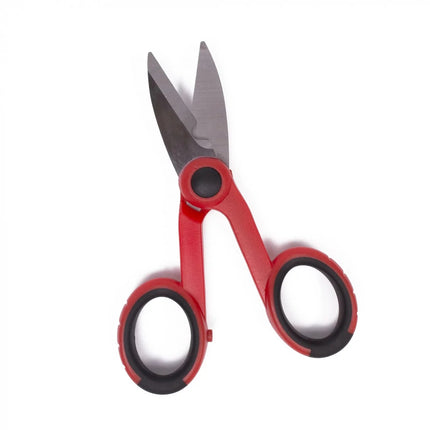 Forbici Da Elettricista Isolanti Con Lame Micro Dentate Ed Incavo Spella Fili