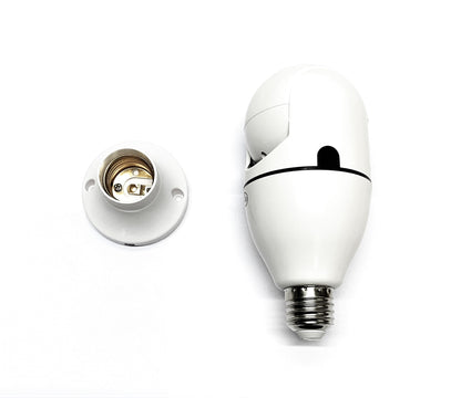 Telecamera Lampadina Smart Wifi HD 360° Di Videosorveglianza E Visione Notturna