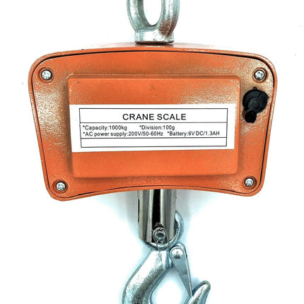 Bilancia Professionale Digitale Industriale Con Gancio Dinamometro Molla 1000 Kg